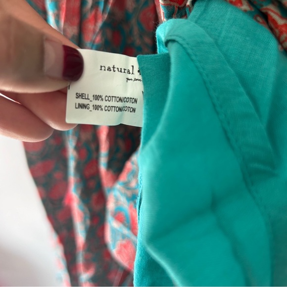 Natural Life slip on Summer Medium Midi Sundress.  Great dress just too big - Picture 6 of 7